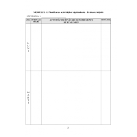 CONDICĂ DE EVIDENŢĂ A ACTIVITĂŢII DIDACTICE DIN EDUCAȚIA TIMPURIE