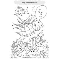 CARTE DE COLORAT PE TEME SĂPTĂMÂNALE - GRUPA MARE