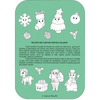 SILUETE DIN CARTON PENTRU COLORAT - IARNA