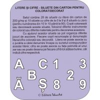 DINOZAURI - SILUETE DIN CARTON PENTRU COLORAT